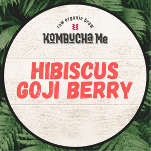 hibiscus & goji berry kombucha
