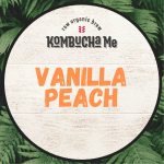Vanilla Peach kombucha