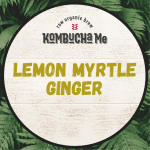 lemon myrtle ginger kombucha